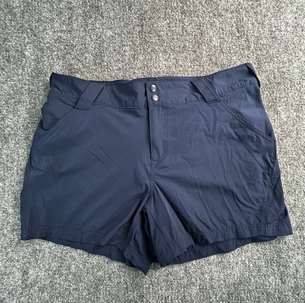 Columbia PFG Women's Navy Omni-Shade Fishing Shorts Size 14